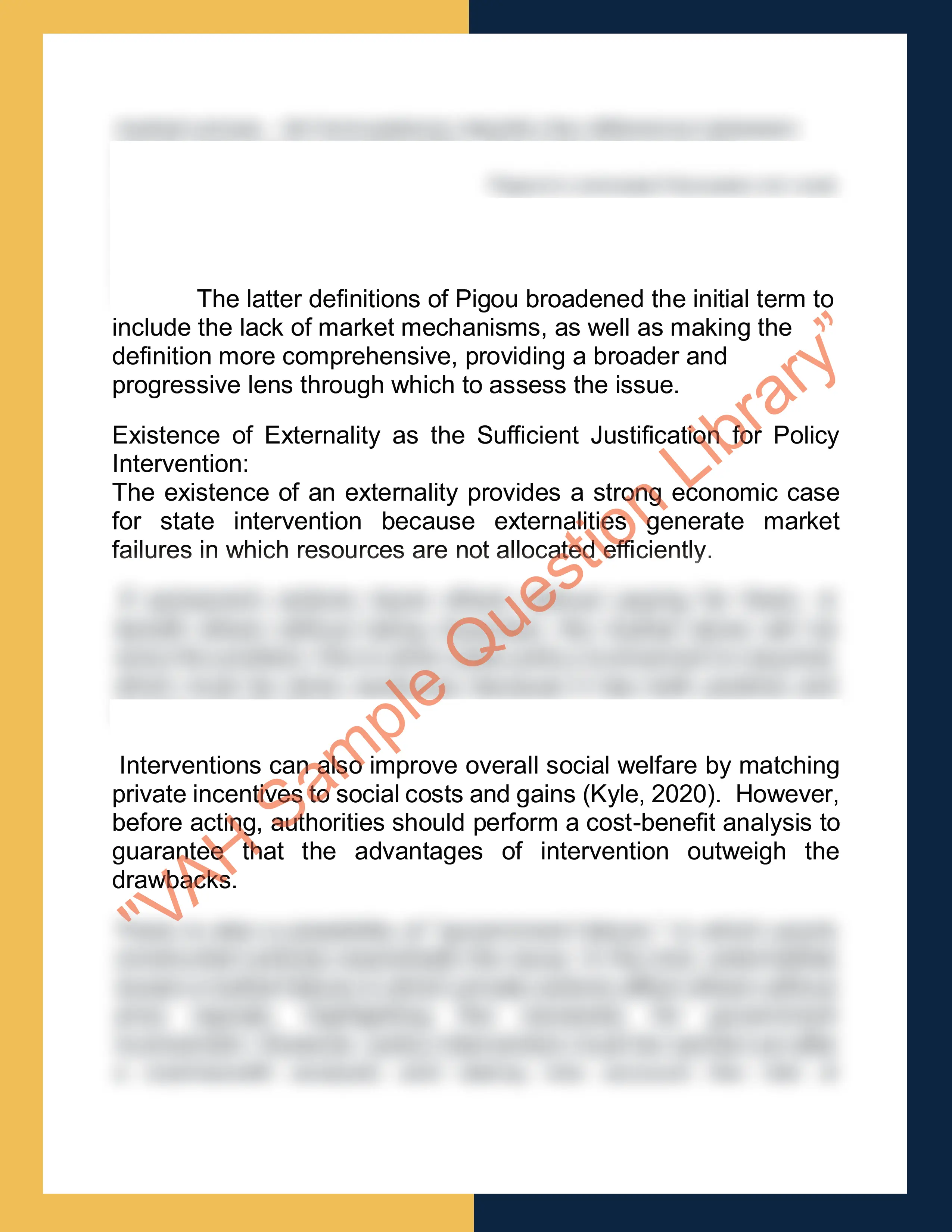 Assignment Sample Of Subject ECON 410 – Sustainable Development and Resource Economics 2